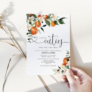 Convite Gêmeos - Pequenos chás de fraldas