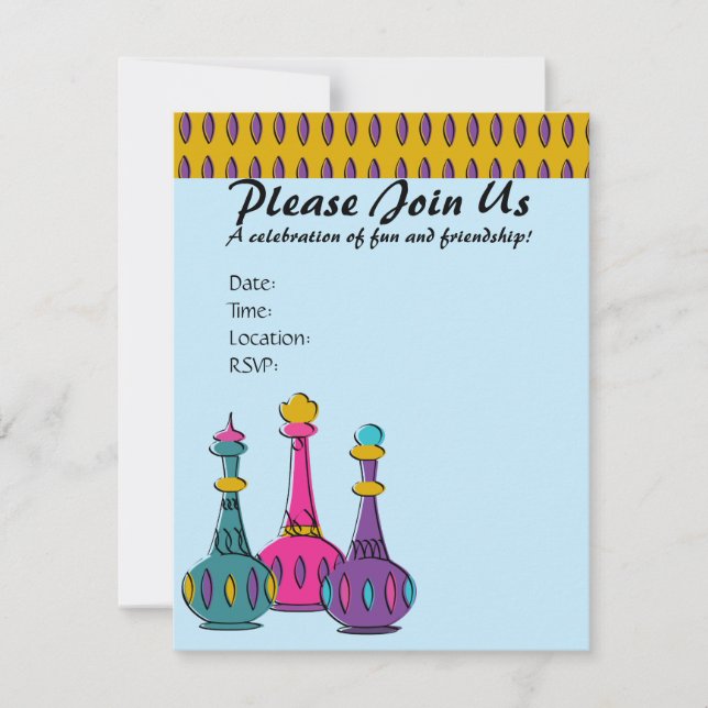 Convite Gene Bottles 2010 (Frente)