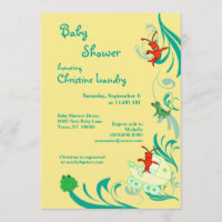 Gênero Chá de fraldas Cajun neutro