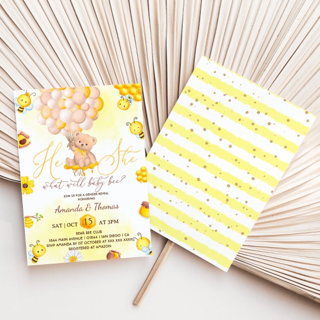 Convite Gênero Revela O Que Serão Os Balões De Urso De Ted (Criador carregado)