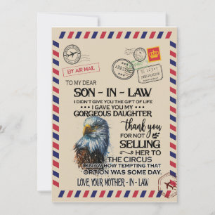 Convite Genro   Para o Meu Querido Genro Da Mãe