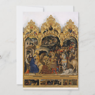 Convite Gentile da Fabriano - Adoração dos Magi