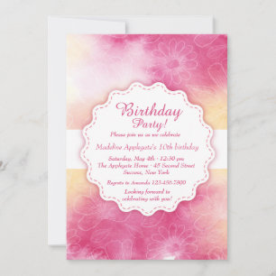 Convite Gentle Floral