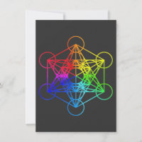 Geometria Sagrada Cubo de Metatron Ioga Zen