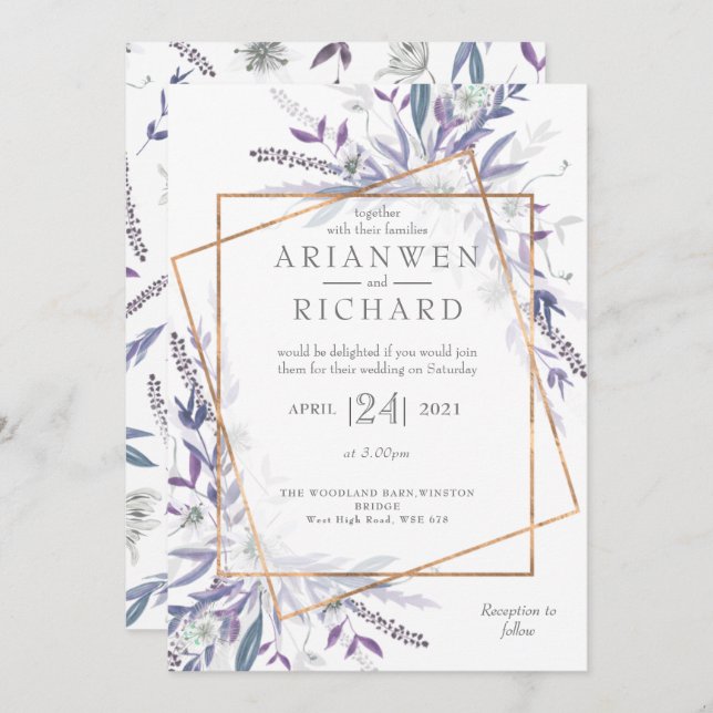 Convite Geométrica de poetas (Frente/Verso)