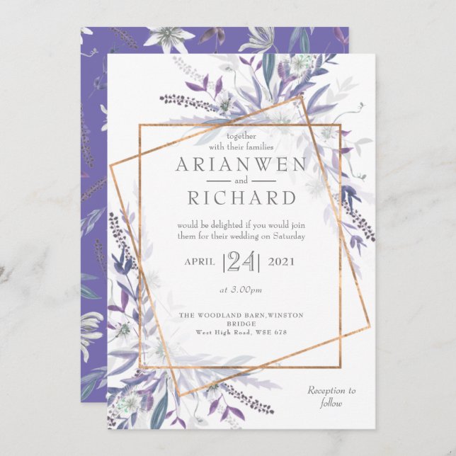 Convite Geométrico dos poetas (Frente/Verso)