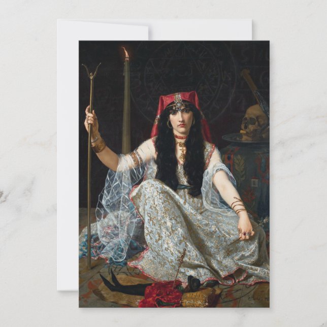 Convite Georges Merle - As Feiticeiras (Frente)