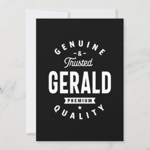 Convite Geraldo Nome Personalizado Aniversário