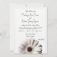 Gerbera Daisy Wedding