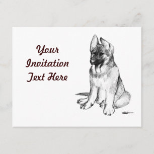 Convite German shepherd
