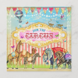 Convite GG Junte-se à Lista de Vintagens do Circo