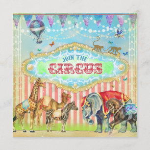 Convite GGC - Junta Mágica ao Garoto da Vintagem do Circo