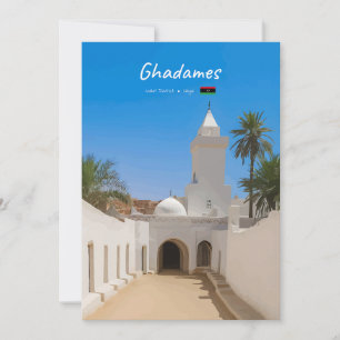 Convite Ghadames, Líbia - Mesquita Branca