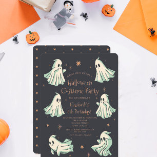 Convite Ghost Halloween Spooktacular Costum Festa de anive