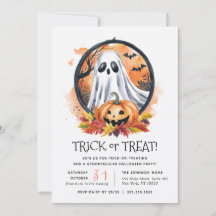 Ghost Pumpkin Trick ou Treine o Festa de Halloween