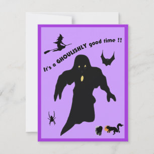 Convite Ghoulish Good Time -
