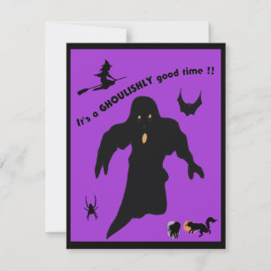 Convite Ghoulish Good Time -