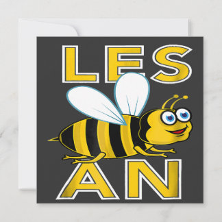 Convite Gif de Abelha Lésbica  Les Bee An  Lgbt