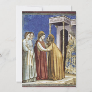 Convite Giotto di Bondone - Visitação