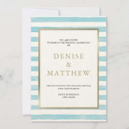 Convite Gira-Lama de Cana-de-Água e Dourada Inscrição Inv