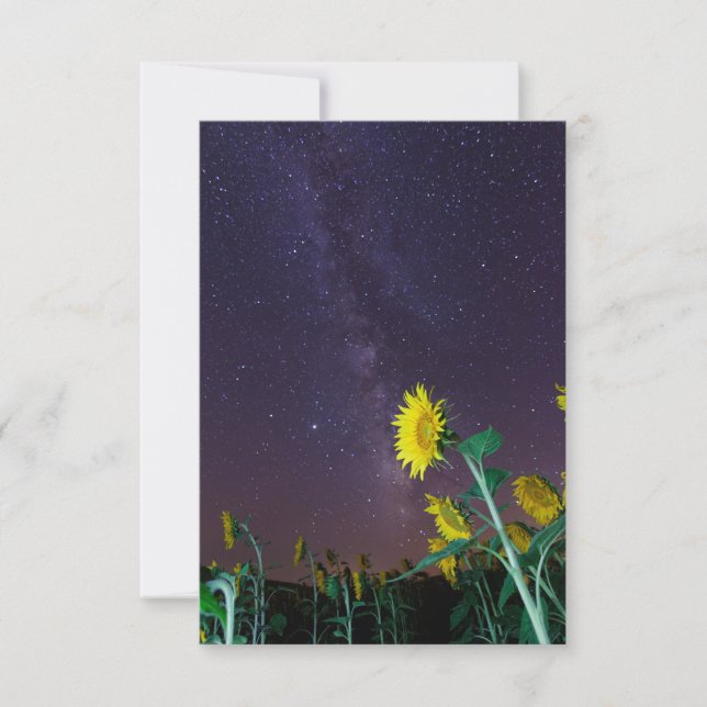 Convite Girassóis (Frente)