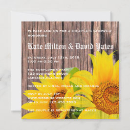 Convite Girassóis Adoram Chá Russo do País