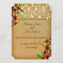 Girassóis do país que Wedding