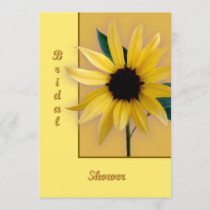 Convite Girassol