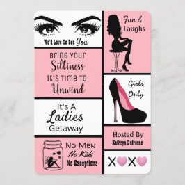 Convite Girls Getaway