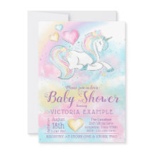 Girls Unicorn Baby Shower