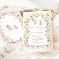 Girly Storly Garden Girl Chá de fraldas