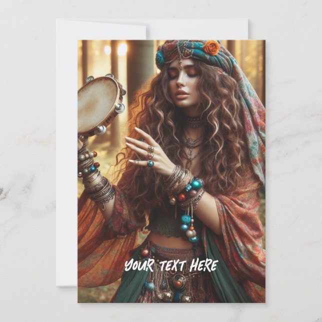 Convite Gitana (Frente)