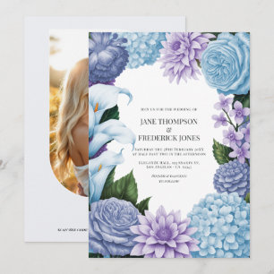 Convite Glacier Bluebell/Soft Periwinkle & Winter Wisteria