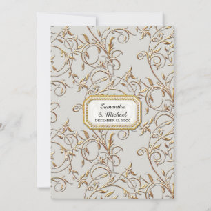 Convite Glam Old Hollywood Regresse Black Tie Lavender