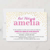 GLAMOROUS BAT MITZVAH, cor-de-rosa