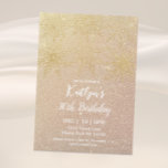 Convite Glamorre Winter Glitter aniversário de 30 anos<br><div class="desc">Uma bela design de floco de neve glamourosa faz com que esta festa convide para as festas de aniversário de 30 anos de inverno.</div>