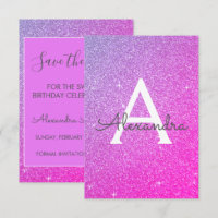 Glitter roxo rosa 16 Sweet Salve a data