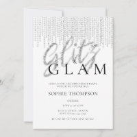 Glitz Glam Glitter Drives Bachelorette Elegante