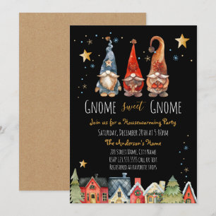 Convite Gnomo Sweet Gnomo, Partido do Aquecimento Doméstic