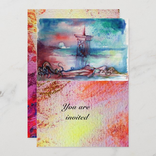 CONVITE GNOMON E SENHORA DO LAGO (Frente/Verso)