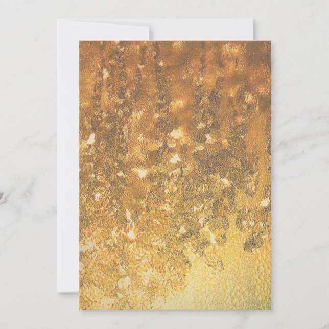 Convite Goldrush (Frente)