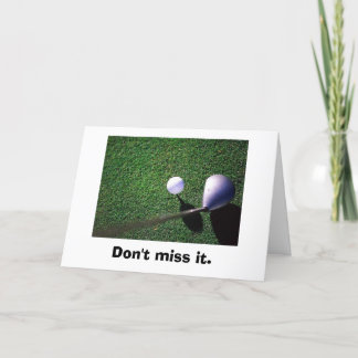 Convite golf-05, Don't miss it.