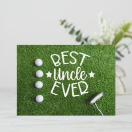 Convite Golf Birthday Tee Up for Tio's Golf Spectacular