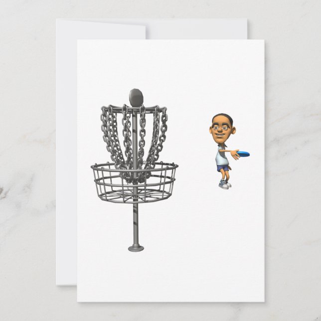 Convite Golf de Disco (Frente)