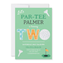 Golfe de segundo aniversário Par-tee