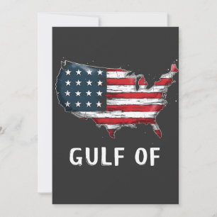 Convite Golfo da América Funny Trump East Custa México