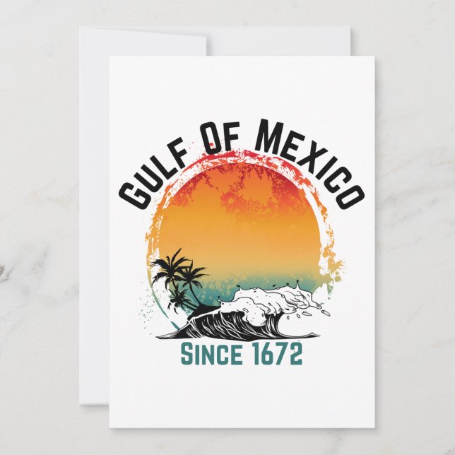 Convite Golfo do México (Frente)