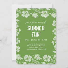 Convite Good Vibes & Sunshine Summer Party