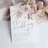 Gordo Blush Floral O Casamento de