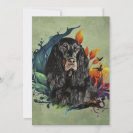 Convite Gordon Setter